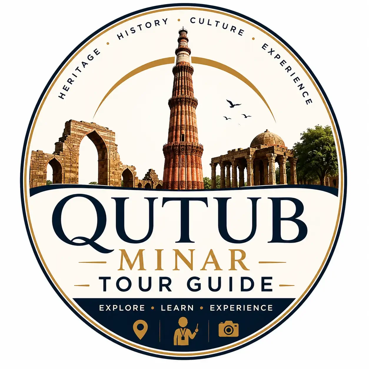 Qutub Minar Tour Guide logo
