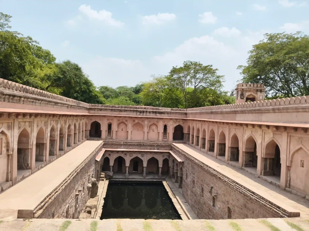 Rajon Ki Baoli in Mehrauli Archaeological Park