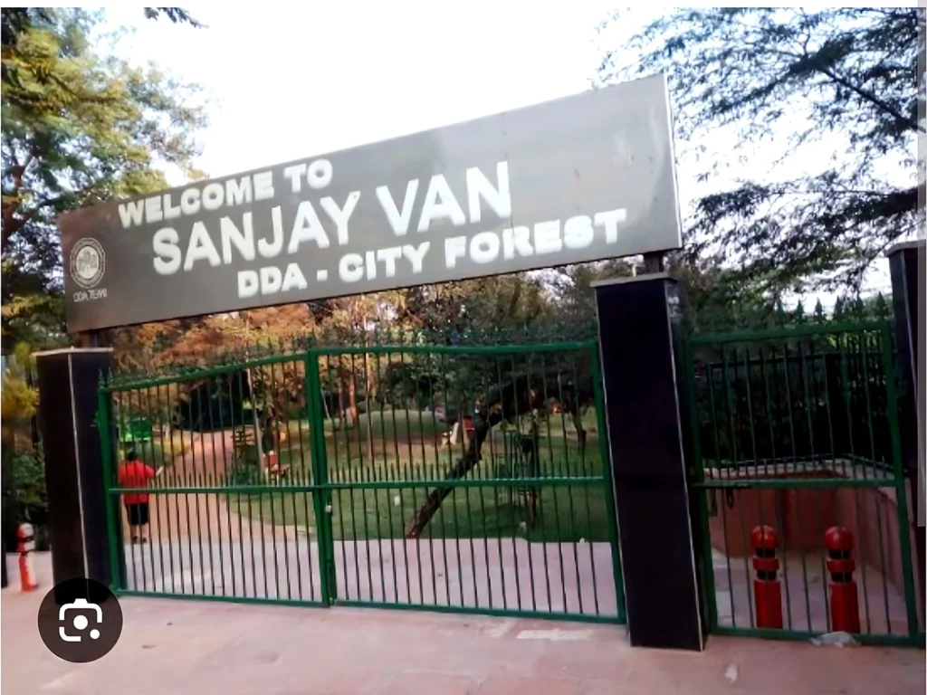 Sanjay Van, historic forest landscape near Mehrauli and Qutub Minar, Delhi